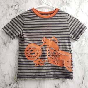 💕 Circo Boys Tee Size 5T Stripe with motorcycle